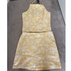 Abercrombie skirt and top set